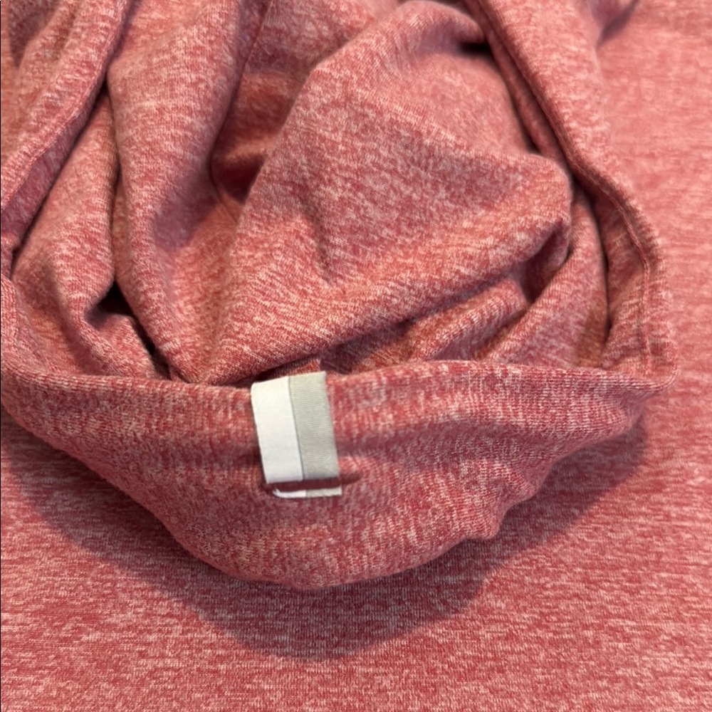 Rhoback Red Heathered Hoodie Relaxed Fit - Picture 7 of 10